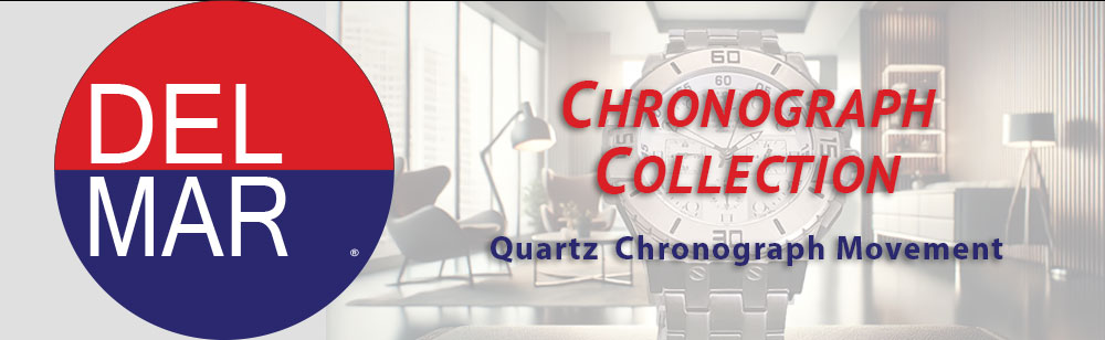 Del Mar Chronograph Collection Watch Collection Media Kit